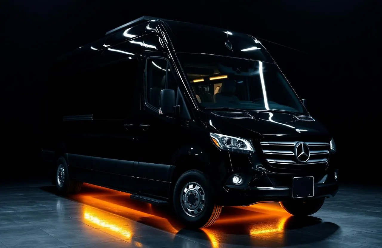 Mercedes Party Bus — Sprinter Coachbuilt · 15 Passenger