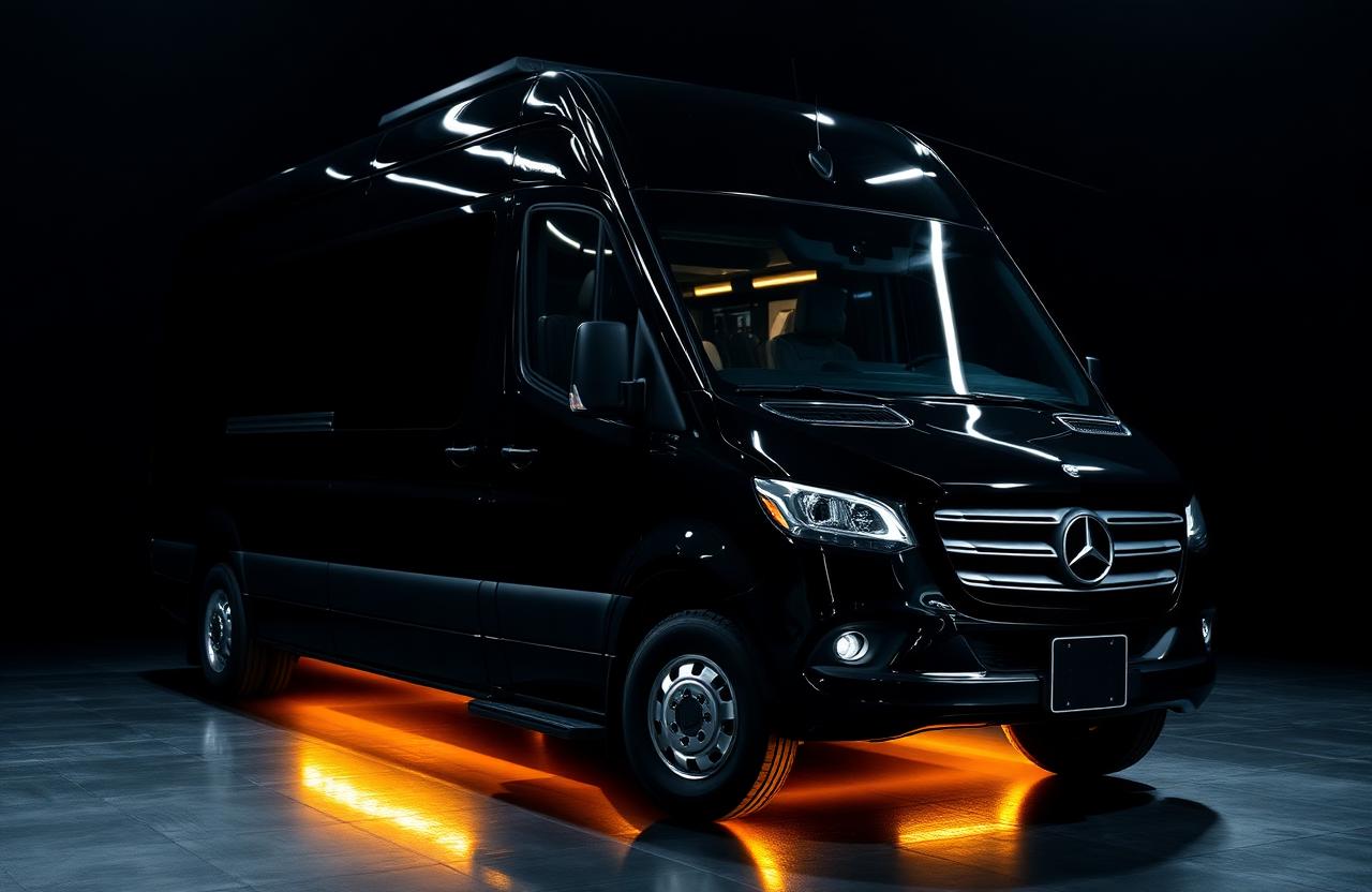 Mercedes Party Bus — Sprinter Coachbuilt · 15 Passenger