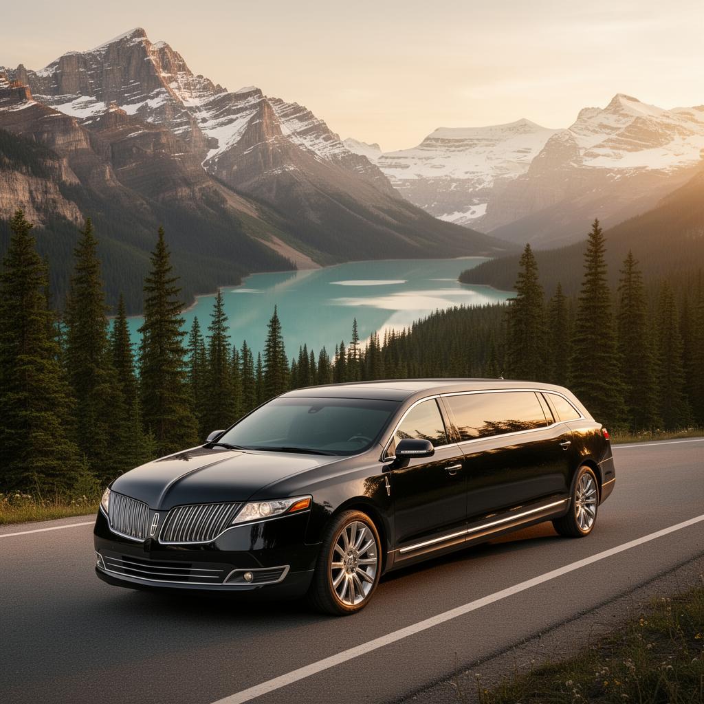 Luxury SUV touring Banff and Lake Louise